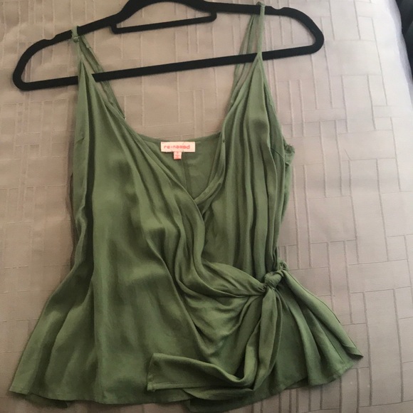 Olive green tank - Picture 3 of 8